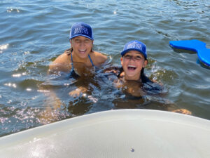 swimming in lake hopatcong
