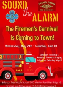 2024 Jefferson Township Firemen's Carnival