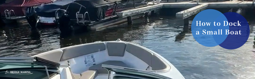 how to dock a small boat