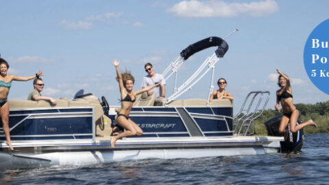 Buying Your First Pontoon Boat? 5 Key Features to Look For