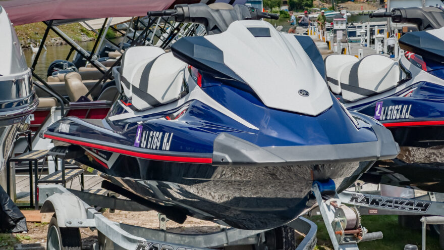 2019 Yamaha VX Cruiser HO Blue Video Review | Bridge Marina